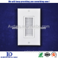 ABS wall plate trendy wall plate display rack and wall plate plug covers